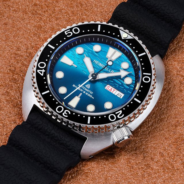 HEIMDALLR Taucheruhr, Edelstahl, 45 mm, Analoguhr, Unisex - Bild 1