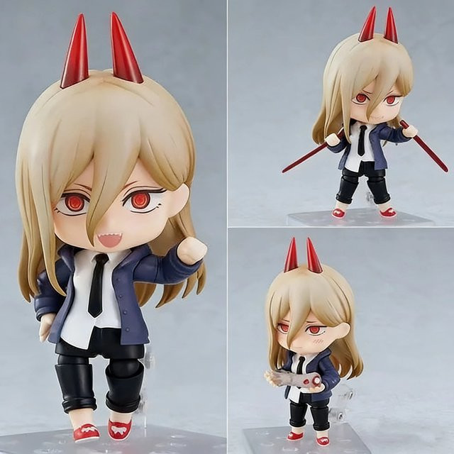 Bandai Chainsaw Man Power Q Version Nendoroid Action Figure, 10 cm - Bild 1