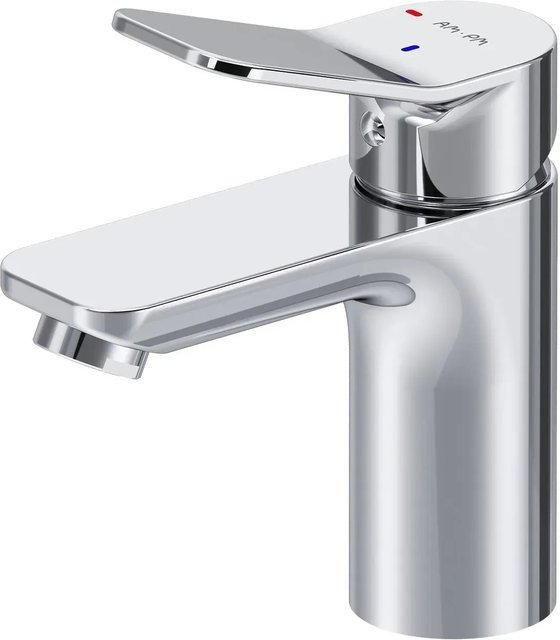 AM.PM Waschtischarmatur X-Joy mit EcoStart-Funktion aus Messing in Chrom - Bild 1
