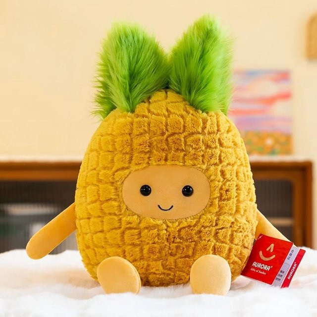 Kidsly Lustige Ananas Kaktus Plüschtier, Puppe, 30cm, ab 3 Jahre - Bild 1