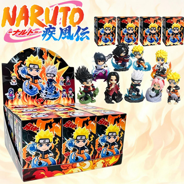 Bandai Naruto Shippuden Chronicles Great Ninja War Series, 9-teiliges Figurenset - Bild 1