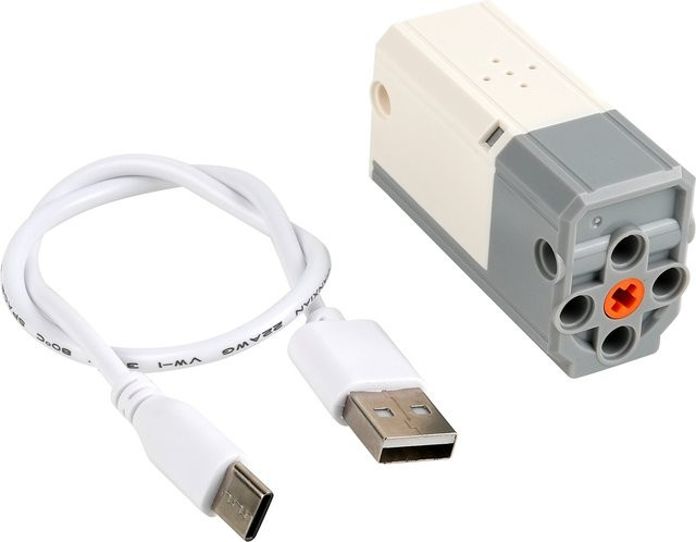 Stemedu Wiederaufladbare Lithium-Batterie mit M-Motor und Typ-C-Kabel in Grau - Bild 1