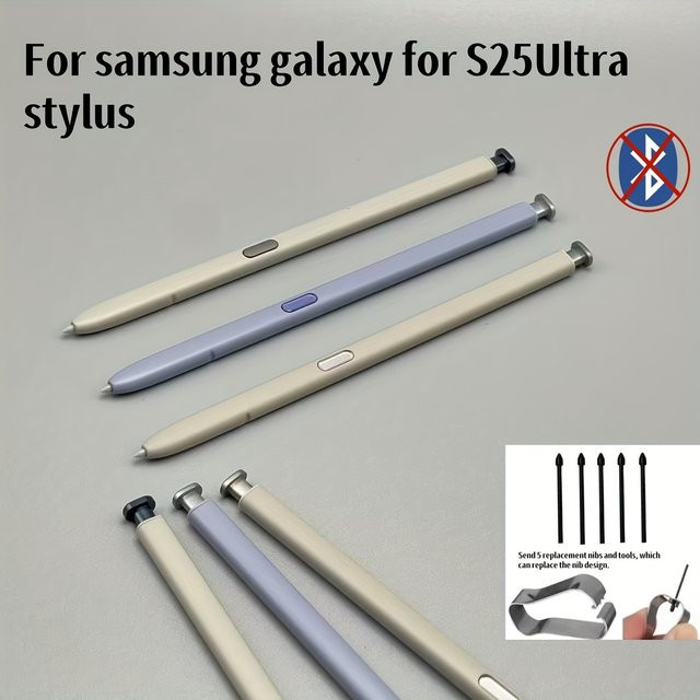Samsung Ersatz-Eingabestift für Galaxy S25 Ultra S9380S in Gold mit Touch-Control und präziser Stylus-Funktion - Bild 1