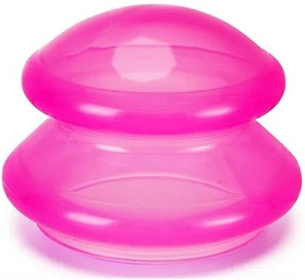 Yushena Silikon Schröpfset, Rose Rot, Unisex - Bild 1