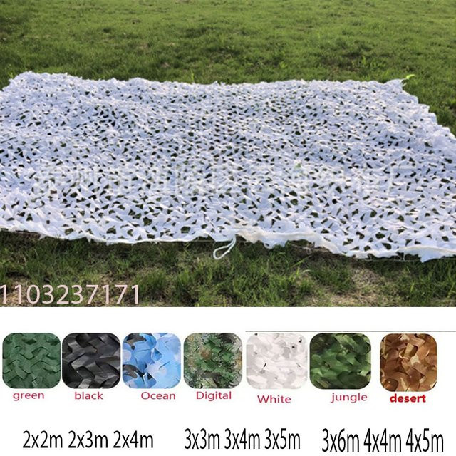 MAHFPME Tarnnetz in Multicolour als Sonnenschutz und Dekoration für Jagd, Garten oder Zelt - Bild 1