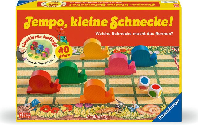 Ravensburger Tempo, kleine Schnecke!, Spiel, Holz, Bunt / Mehrfarbig - Bild 1