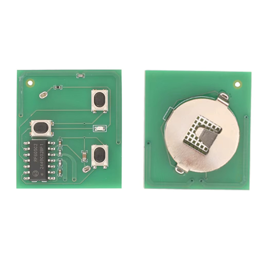 Jingyuqin 434MHz ASK 3-Tasten-Autoschlüssel für Opel Omega Vectra B 2000-2003 mit ID40 Chip, Farbe: Schwarz - Bild 5