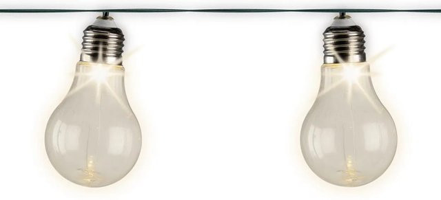 Kaemingk Lumineo Solar LED Beleuchtung, Transparent, Warm Weiss, 450 cm - Bild 1