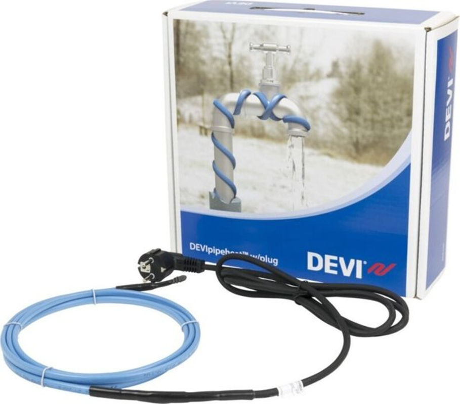 Devi Heizband DPH-10 steckerfertig konfektioniert 230V blau 6m - Bild 2