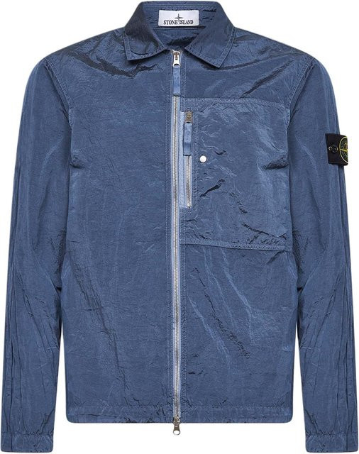 Stone Island Logo-Abzeichen Reißverschluss Langarmjacke, Herren - Bild 1
