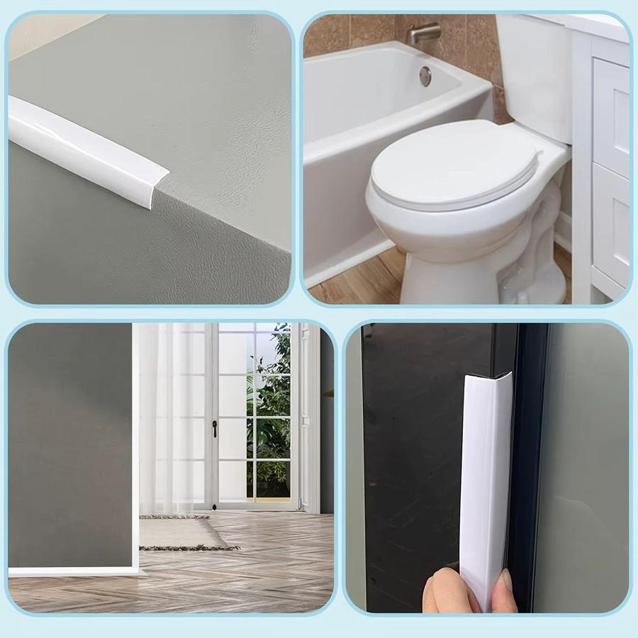 Flexible Eckzierleiste zum Aufkleben für Innen- und Außenwände, Braun, Breite: 4 cm, Länge: 2 m - Bild 5