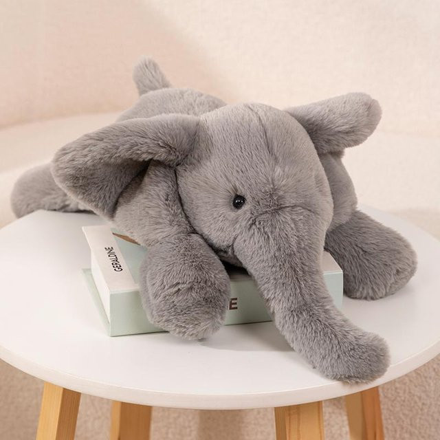 Kidsly Elefant Plüschtier, Grau, 60cm - Bild 1