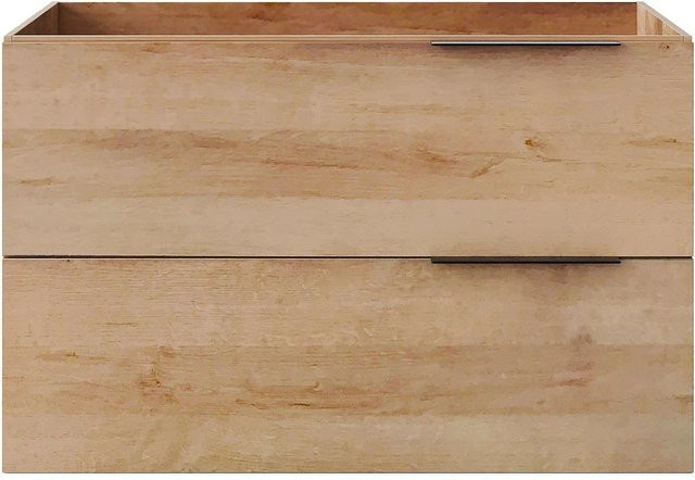 Waschbeckenunterschrank Nisaya von Vente-unique in Beige, Breite: 80 cm, Tiefe: 46 cm, Höhe: 50 cm - Bild 1