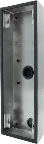 DoorBird Aufputz-Gehäuse für Türsprechanlagen aus Edelstahl in Schwarz und Silber - Bild 1