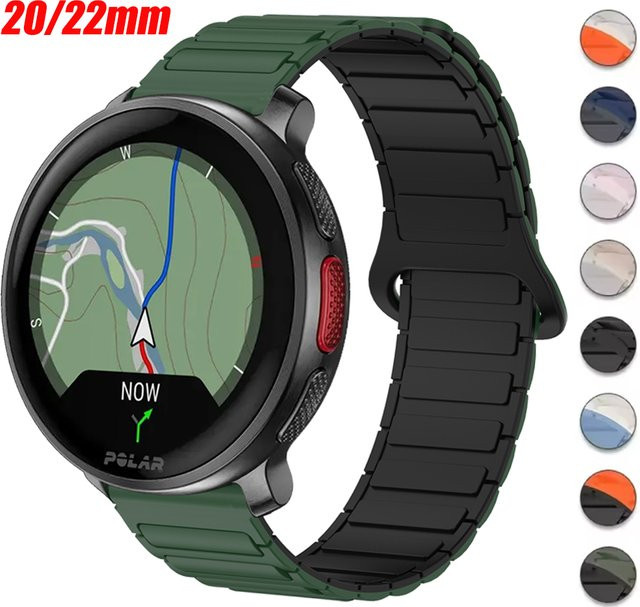 Magnetisches Armband Silikon, 20 22 mm, Unisex - Bild 1