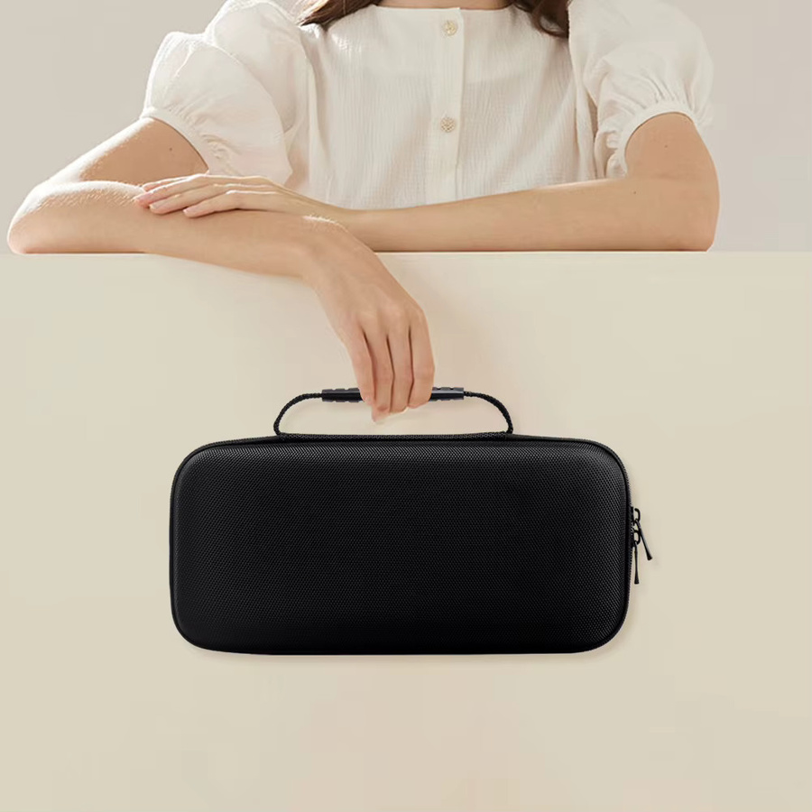 VODOOL Tragetasche für Nintendo Switch 2 in Schwarz, stoßfeste Organizer-Tasche mit Reißverschluss für Konsole und Zubehör - Bild 3