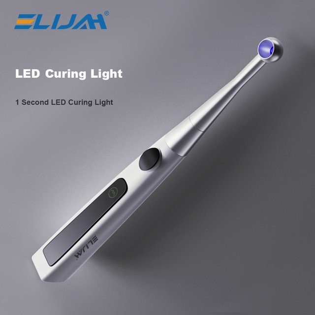 ELIJAH Dental Aushärtungslichtquelle mit 360 Grad rotierendem Licht und 800–2400 mW/cm2 für die Zahnmedizin - Bild 1