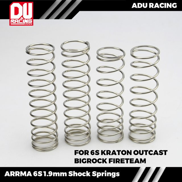ADU RACING Stoßdämpferfedern, Metall, Grau - Bild 1