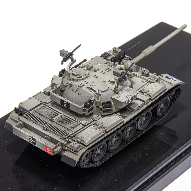 WELLY Israel TIRAN 5 Mittelschwerer Panzer T55, Simulationsmodell, 1/72 Maßstab, Harz - Bild 4
