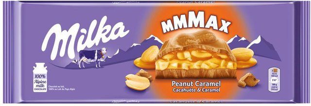 Milka Schokolade Vollmilch Erdnuss & Karamell 276 g - Bild 1