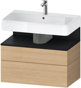 Duravit Waschtischunterschrank Qatego Wandhängend, B/T/H: 79 x 47 x 59 cm, Matt, Mehrfarbig - Bild 1