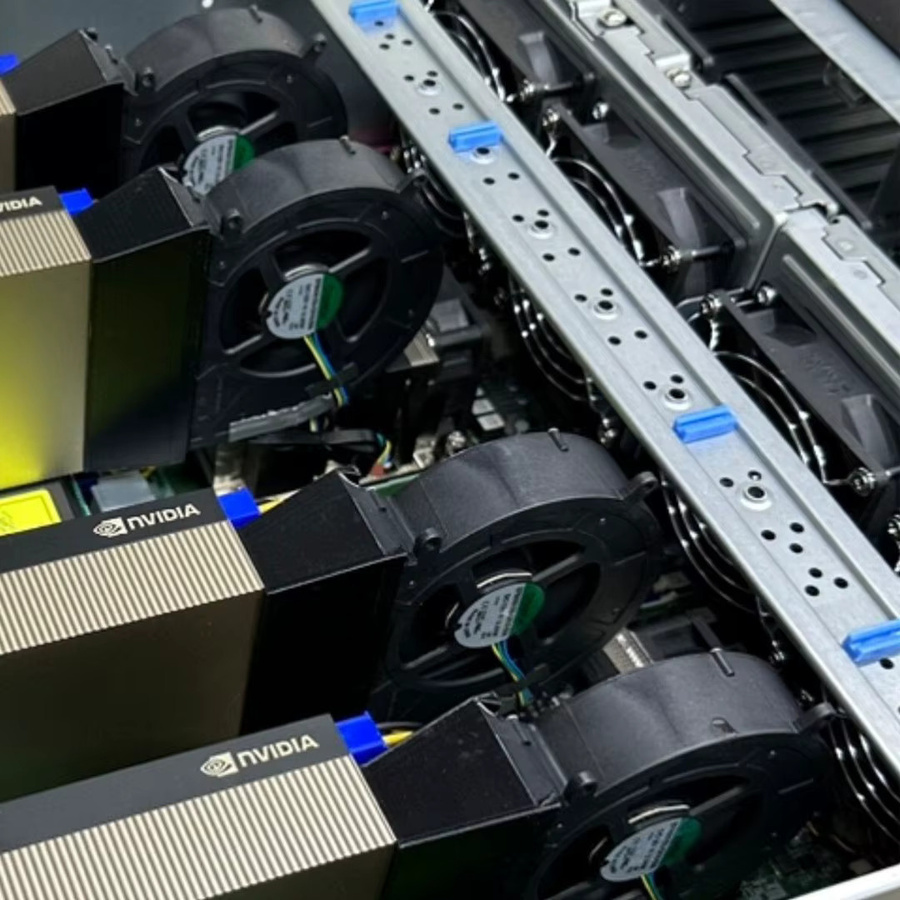 ADT-Link Universeller U-förmiger Turbo-Lüfter für Nvidia Tesla A100 H100 L20 L40 170HX A800 H800 GPU-Kühler - Bild 3