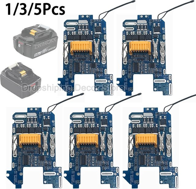 BSIDE BMS PCB Elektrische Schutzschaltung für Makita 18V Akkus BL1830 BL1840 BL1850 BL1860 in Blau - Bild 1