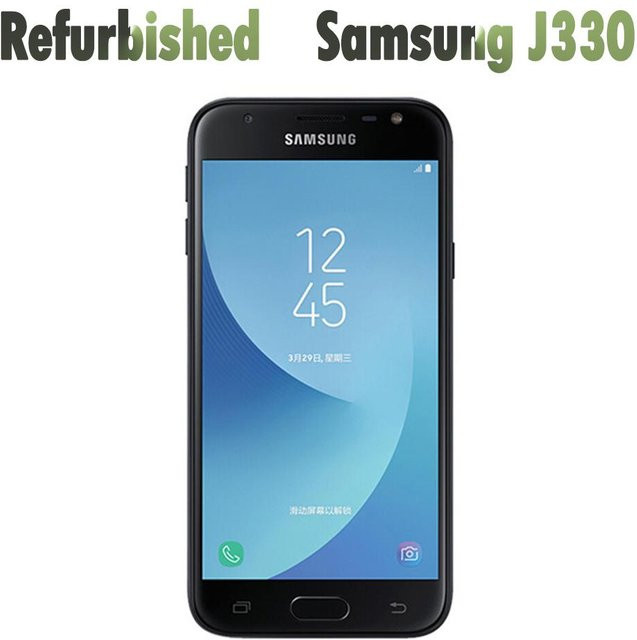 Samsung Galaxy J3 (2017) J330F Mobiltelefon Schwarz Generalüberholt mit 16GB ROM und 2GB RAM - Bild 1
