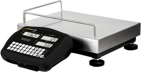 PCE Instruments Plattformwaage PCE-SCS 150 in Silber aus Edelstahl mit einer Kapazität von 150 kg und einer Ablesbarkeit von 10 g, Breite: 50 cm, Tiefe: 40 cm - Bild 1