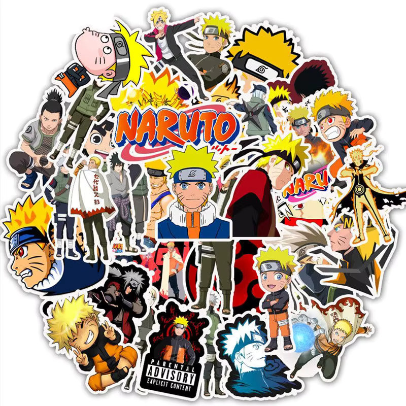 Bandai Anime-Aufkleber, Bunt / Mehrfarbig, 100 Stück - Bild 2