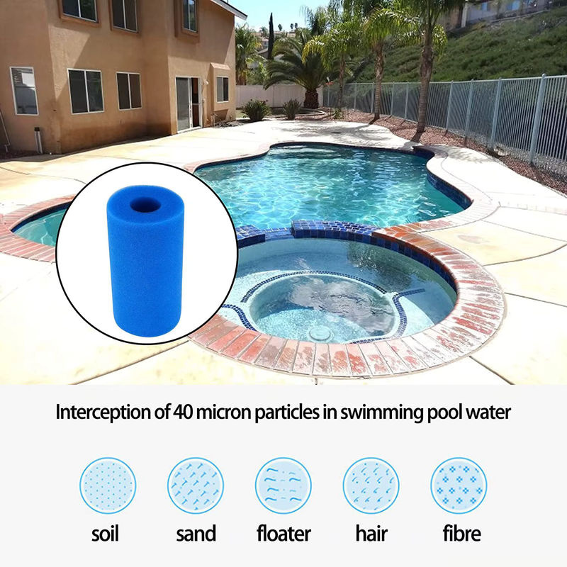 3er Pack Intex Pool Filter Schwamm Patronen Blau für Whirlpool Reinigung - Bild 5