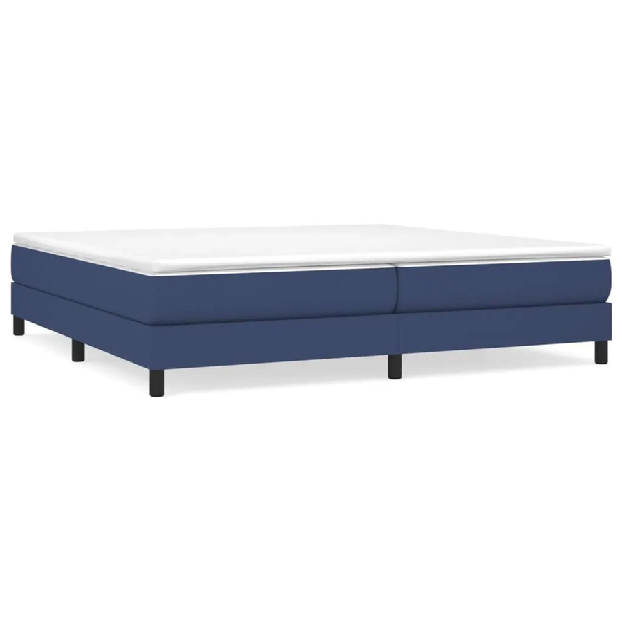 vidaXL Boxspringbett in Blau mit Stoffbezug B/T/H: 200 x 200 x 203 cm - Bild 2