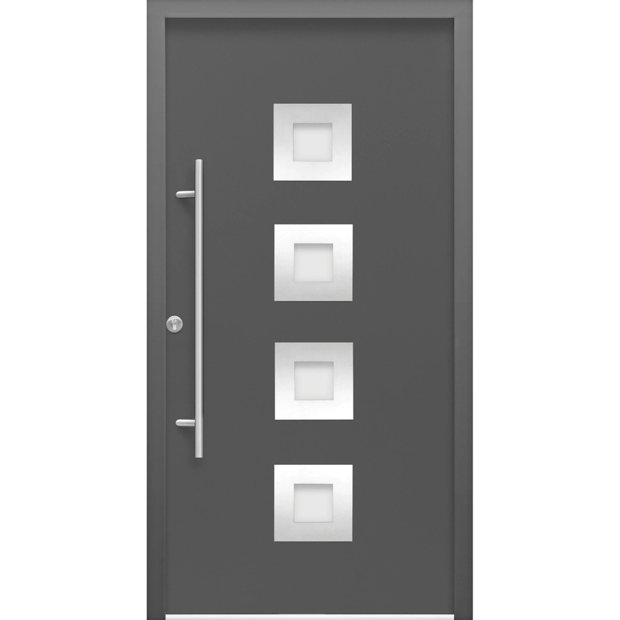 Splendoor Haustür Thermospace Wien Prime mit Glaseinsatz Anthrazit Anschlag Links B: 100 cm, H: 210 cm - Bild 2