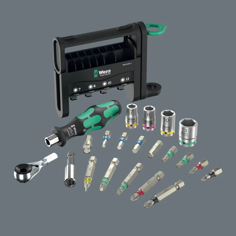Wera Tool-Check Modular 1, 21-teiliges Werkzeugset in Schwarz - Bild 2