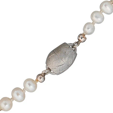 Colfem Kettenschließe Magnet-Schließe, 925 Sterling Silber, eismatt, Unisex - Bild 1