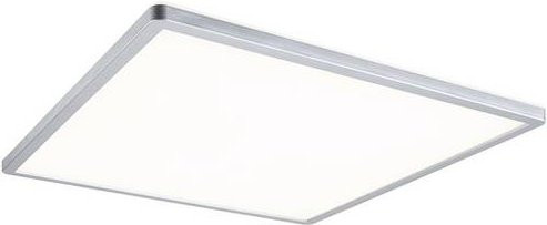 Paulmann Atria Shine LED-Deckenleuchte Chrom, 22W, 3000K Warmweiß, dimmbar, B/T/H: 42 x 42 x 2,8 cm - Bild 1