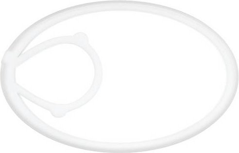 Fischer FWSC Kabelhalter Mauernutclip 30-55 in Weiß, 50 Stück - Bild 1