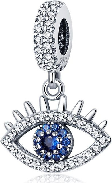 Charm 925 Silber, Perle, Zirkonia, Damen - Bild 1