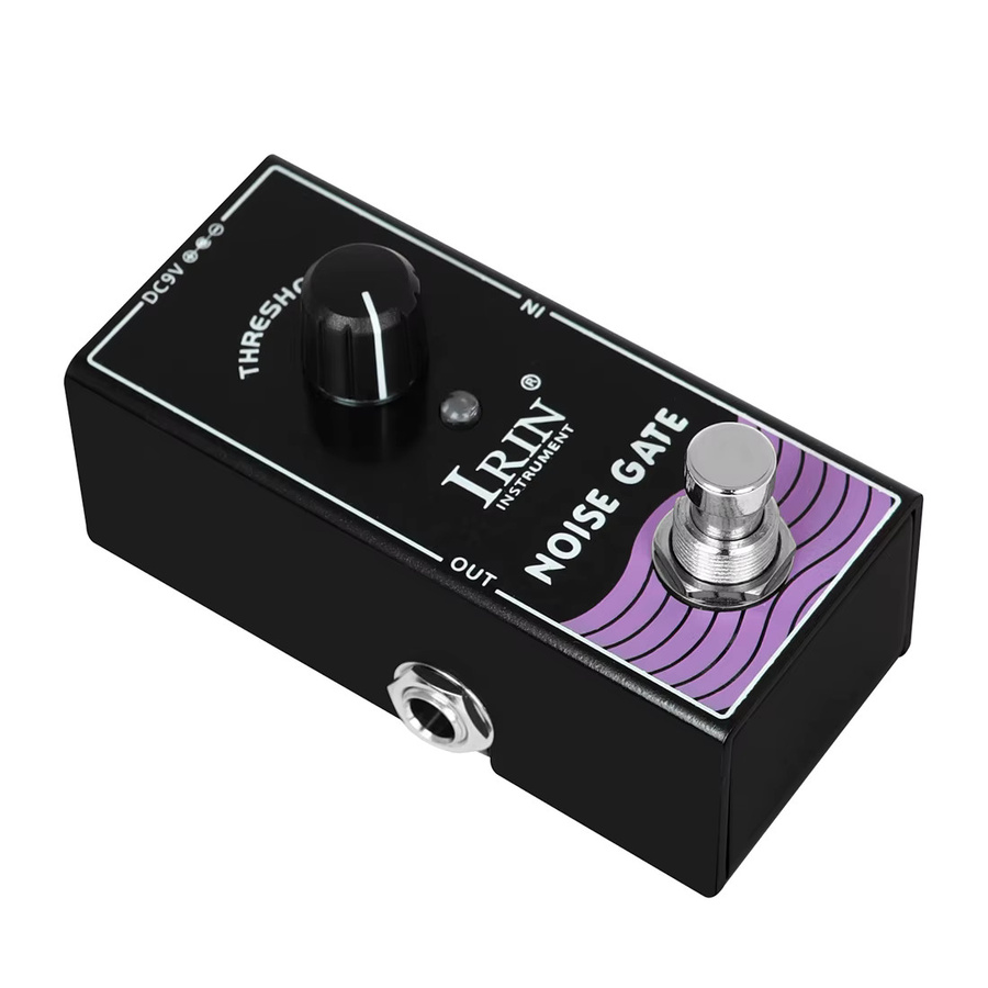 Irin RF-15 Hammer Noise Gate Mini Effektpedal True Bypass in Schwarz - Bild 4
