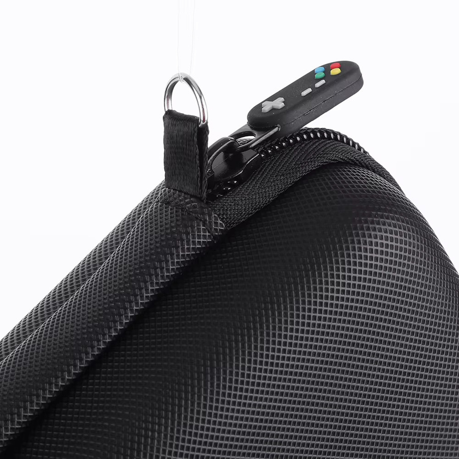 Stoßfeste Hartschalen-Tragetasche für die Trimui Brick Retro-Spielekonsole in Schwarz mit Netztasche - Bild 5