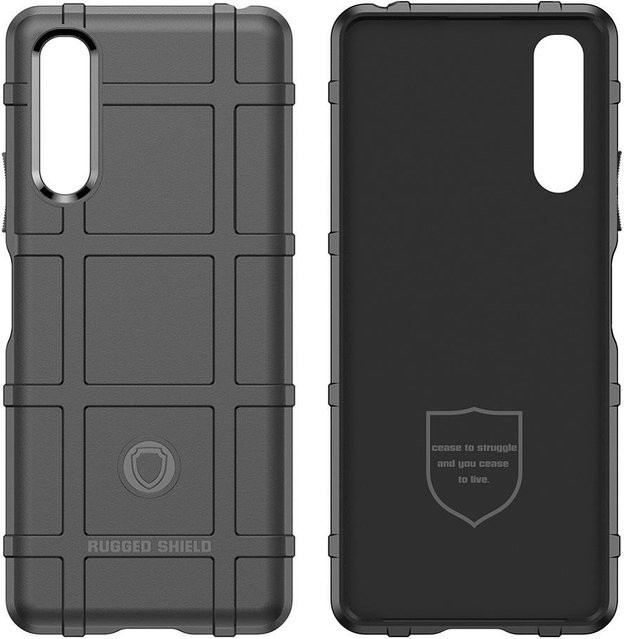 Robuste Schutzhülle für Sony Xperia 1 IV, 5, 5 II, 5 III, 10 III, 10 IV, ACE 3, Pro-I in Schwarz - Bild 1