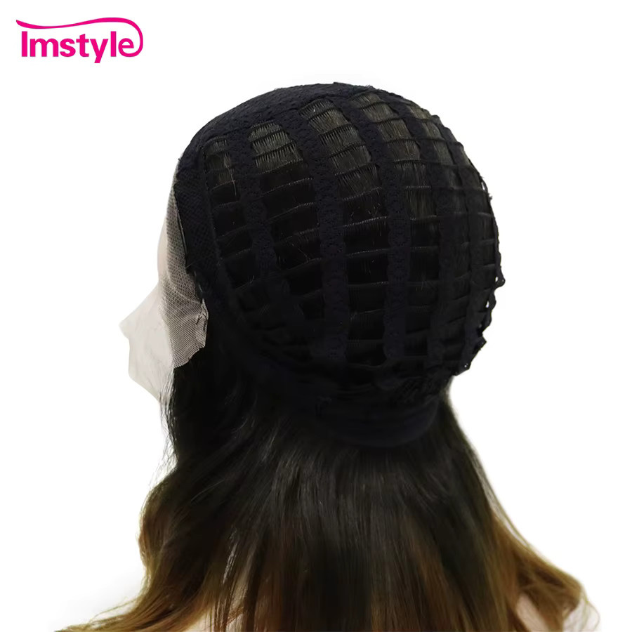 Imstyle Lace-Front-Perücke, Ombre, gewellt, Damen - Bild 3