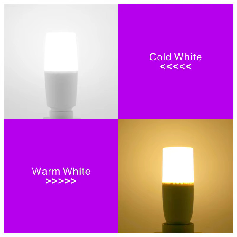 Duncelri Zylindrische LED-Maisbirne für Kronleuchter und Heimdekoration, E27 oder E14, flimmerfrei - Bild 2