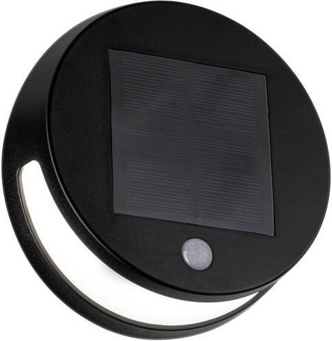 Paulmann Solar-Wandlampe für den Garten mit Bewegungssensor und LED in Schwarz und Grau, Warmweiß - Bild 1