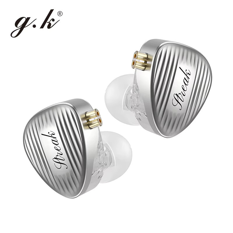 GK Streak HiFi-In-Ear-Ohrhörer mit Dual-Treiber-System, dynamischem KUN-Treiber und Mikro-Planar-Hochtöner, kabelgebunden mit 3,5 mm Klinkenanschluss - Bild 4