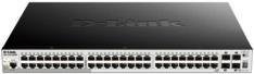 D-Link DGS-1510-52XMP/E Smart Managed L3 Switch mit 48 x 10/100/1000 PoE+ Ports und 4 x 10 Gigabit SFP+ Ports in Schwarz - Bild 2