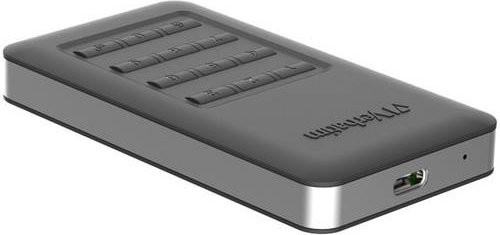 Verbatim Store 'n' Go Secure Portable SSD 256GB Externe SSD USB 3.2 Gen 2 Schwarz mit USB-C und USB-A Anschluss - Bild 1