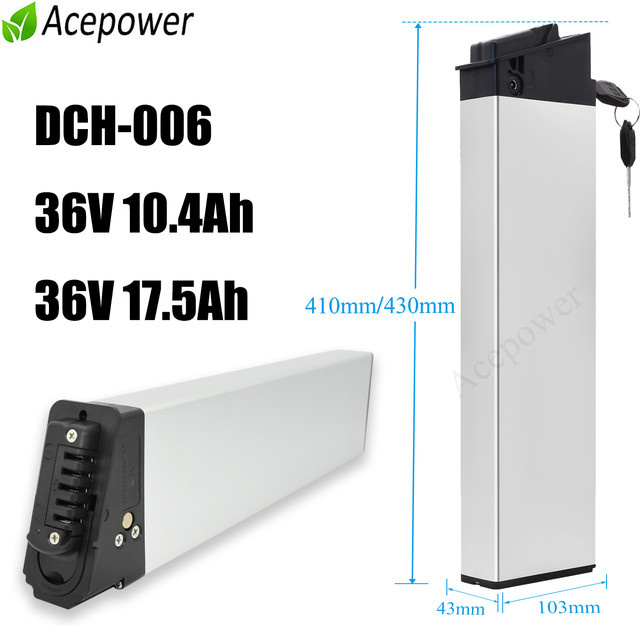 ACEBEI-POWER Ersatzakku DCH006 für ADO A20 und Fiido M1 Elektrofahrräder, 36V (10,4Ah / 12,5Ah / 17,5Ah) - Bild 1
