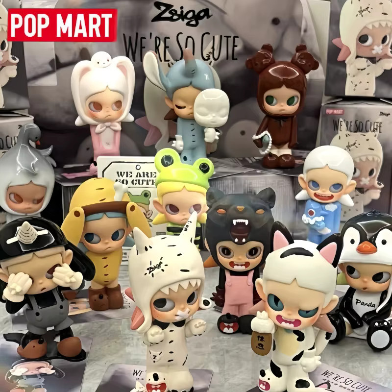 Pop Mart Zsiga We're So Cute Serie, Blind Box, Anime-Figur, Puppe - Bild 2