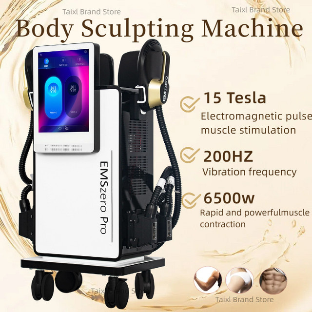 EMSzero Körperformungsgerät Muskelstimulator mit 4 Handstücken, Unisex - Bild 1